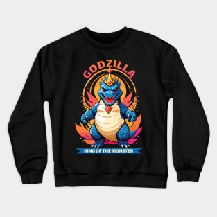 king godzilla Crewneck Sweatshirt